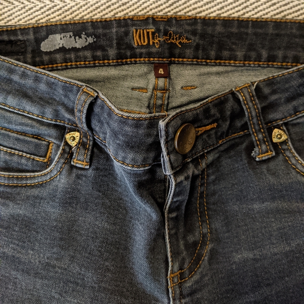 Kut from the Kloth Dark Denim Jeans